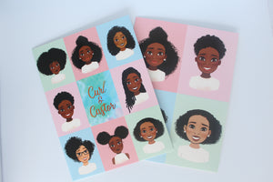 Black Girl Magic Bi-Fold Folders